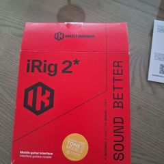 Irig 2 mobile guitar interface