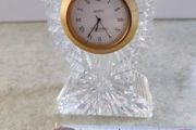 Cathdral Qurtez English Crystal Clock.
