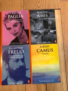 C.Paglia - M. Amis - S. Freud - A. Camus