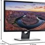 Brand-new Sealed Dell SE2416H - 24 Inches (23.8 Inches viewable) - 1920 x 1080 Full HD (1080p) - IPS - HDMI, VGA - black LED Computer Monitor Image 5