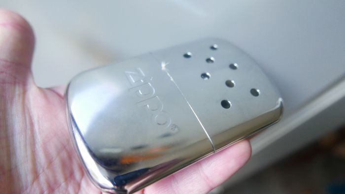 Zippo Hand Warmer Chrome Large 12 Hours Heat, Easy to Refill, Great Gift Present