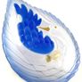 Vintage Swan Glass Bowl Made By Walther Glas Image 8
