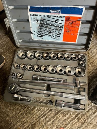 tools inc sandblaster 200ltr compression etc