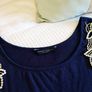 Dorothy Perkins Navy Dress - Size 14 Image 5