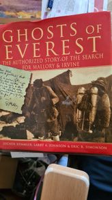 Ghosts Of Everest. The Authorised Story Of The Search For Mallory & Irvine. Hardback With Dustjacket In Very Good Condition.