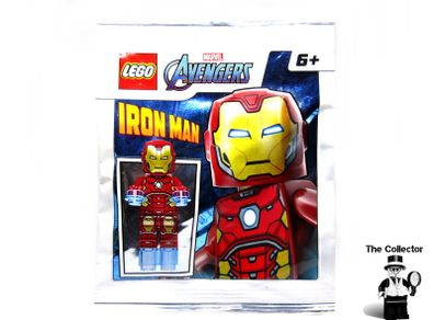 LEGO Avengers Iron Man Minifigure Foil Pack Polybag Limited Edition Brand New Sealed