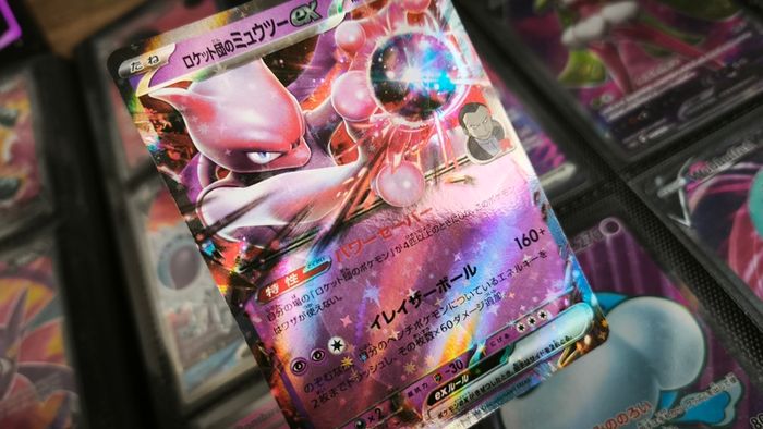 Team Rocket's Mewtwo EX ! Double Rare ! from The Glory of Team Rocket Set ! 2025 ! Japanese Pokemon Card !