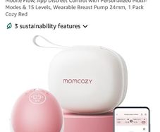 3x Momcozy M9 Wearable Breast Pumps for Sale
