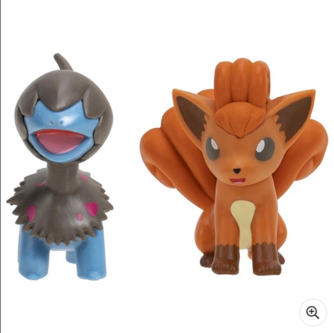 Pokemon Battle Figure 2 Pack - Vulpix & Deino