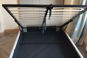 Double 4ft6 King 5ft Size Ottoman Gaslift Storage Beds Instock. Optional , Mattress Available Too