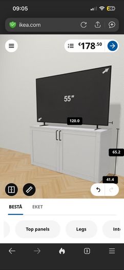 ikea besta tv unit