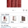 New 90 x 90 Pair of   Lined Curtains Image 5