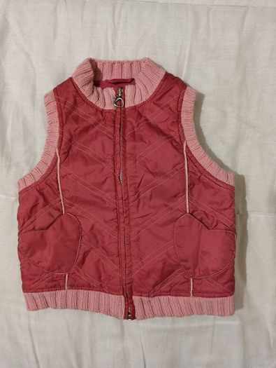 Name It Fleece lined Warm Gilet Jacket And Next Jeans