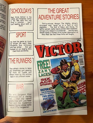Comic: 'The Golden Years Of Adventure Stories'
