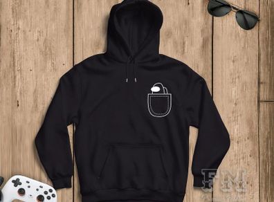 Among Us Pocket Crewmate Hoodies, Crewmate Sweatshirt, Imposter Kids Hoodie, Funny Twitch Gamer Hoodies, Christmas Matching Among Us Costume