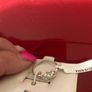 Ladies sliver claddagh ring size 8 Image 3