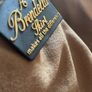 Brendella wool brown belted skirt fully lined size 16 Image 9
