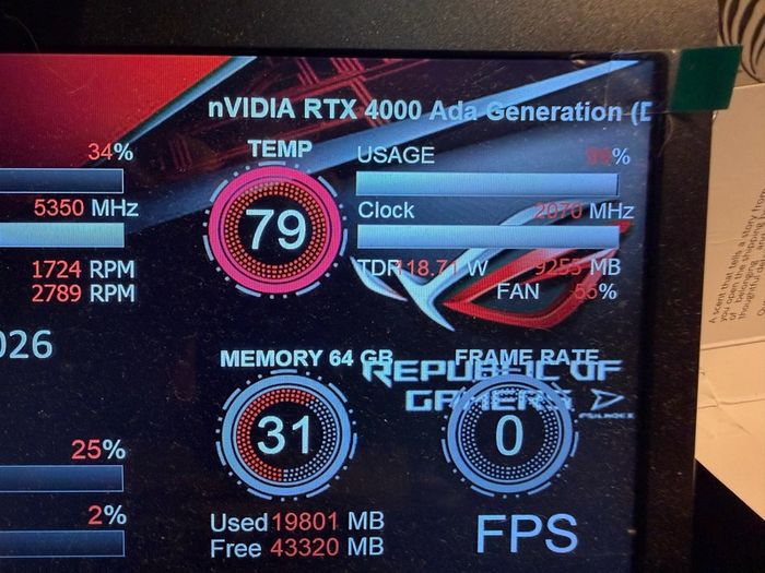 Nvidia Rtx4000 Ada 20gb Ddr6