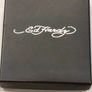 Ed Hardy Scroll Logo Curb Chain Signature Bracelet Image 5