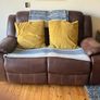 2 seater recliner sofa Image 2