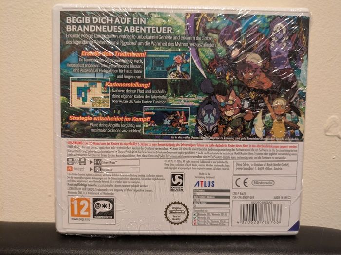 Etrian Odyssey V: Beyond the Myth (DE) (3DS)