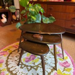 Mid Century Ercol nest of tables