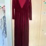 2 Burgundy Bridesmaid Dresses Image 7
