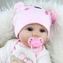FREE 3 DAY SHIPPING 22 "Reborn Doll female Doll Realistic Soft Silicone vinyl Baby Doll toy birthday Gift Image 3
