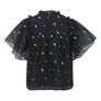 Stella Nova  Pen Joe Blouse | Black Image 4