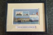 Rosslare Europort Centenary framed stamps