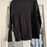 Black Calvin Klein mens long sleeve top size small Image 2