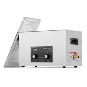 30L Ultrasonic Cleaner with Heater Timer & Basket, Professional Digital Sonic Cavitation Machine, 360W Cleaning Machine for Lab Tools