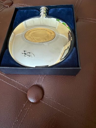 Flask -Dalvey Scotland Pocket Flask-Boxed