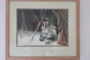 Original Water Colour Painting Signed Irish Artist Margaret O'Murchoe
