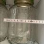 Big glass jars with lids Washed empty glass 2,5 litres Ideal for storing items, crafts etc Image 5