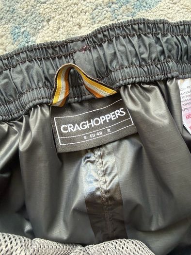 Craghoppers Unisex Ascent II Waterproof Over Trousers.