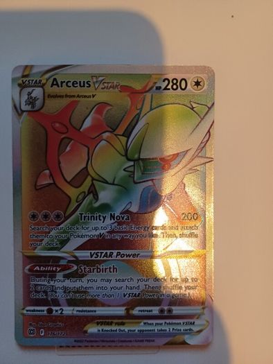 Pokemon Lucario V Star & Arceus Rainbow V Star G70
