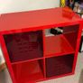 Ikea red kallax unit Image 3