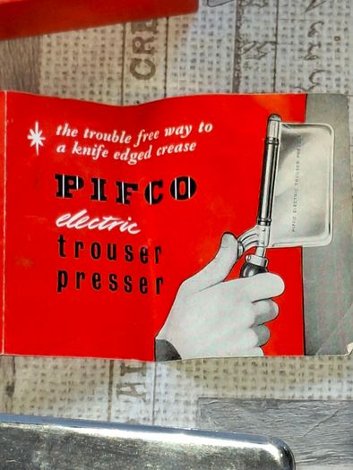 Pifco Electric Trouser Presser from the 1950s. Postage Available or Collection