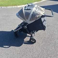 Buggy - baby joggers GT double in steel grey