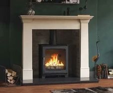 Kildare Alpine White Fireplace Surround 54"