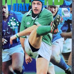 2002 Ireland v Italy - Lloyds TSB Six Nations Championship Programme