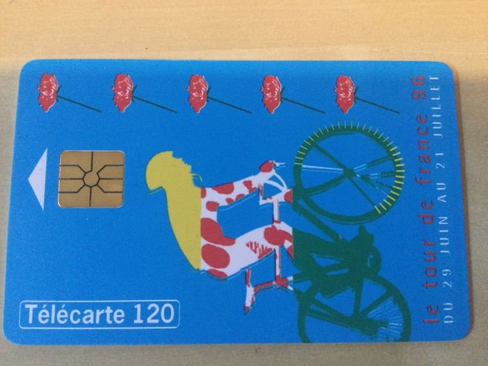 Call card Tour de France