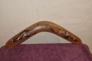 Hand painted Boomerang
