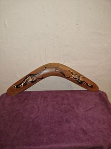 Hand painted Boomerang