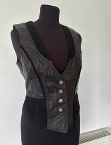 Real Leather Waistcoat