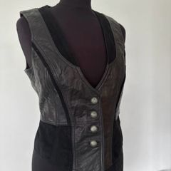 Real Leather Waistcoat