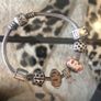 Pandora Genuine Oxidised Charm Bracelet Image 3