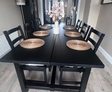 Dining room table & chairs