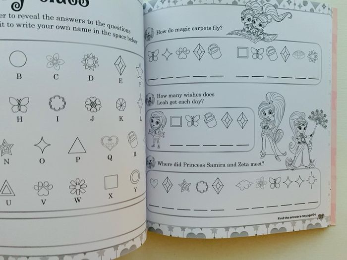 Shimmer & Shine Colouring Book & Soft Toy